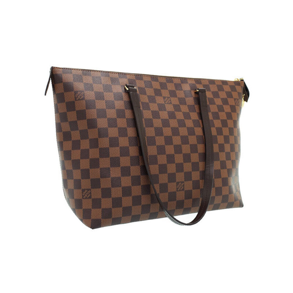 Louis Vuitton Damier Brown Tote Bag Ebene Iena